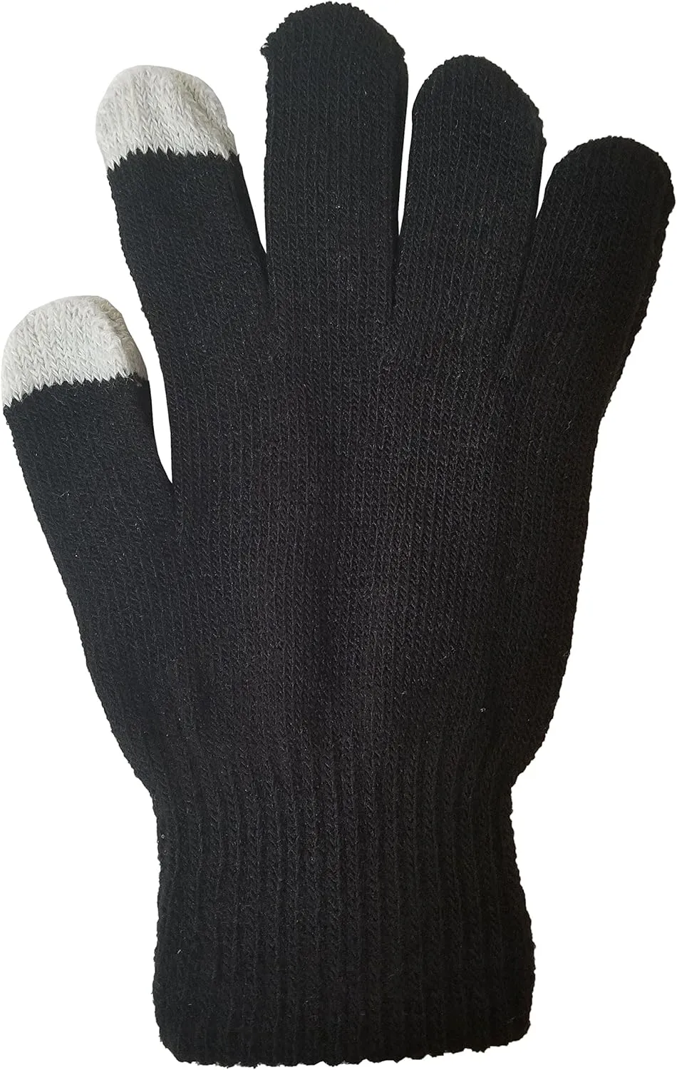 72 Pairs Wholesale Touch Screen Winter Gloves, Soft Stretchy and Warm Bulk Pack Magic Glove, Mens and Womens
