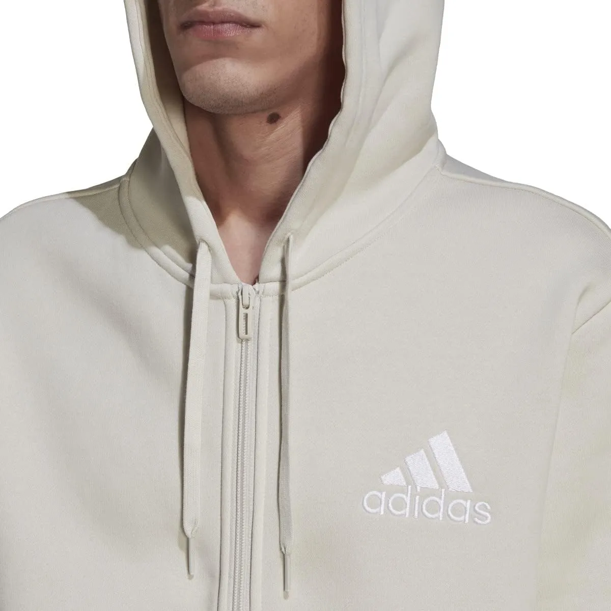 adidas Men's Essentials Colorblock Full Zip Hoodie