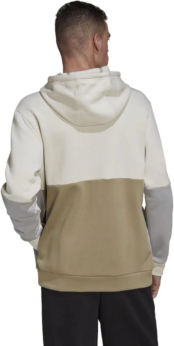 adidas Men's Essentials Colorblock Full Zip Hoodie