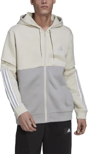 adidas Men's Essentials Colorblock Full Zip Hoodie