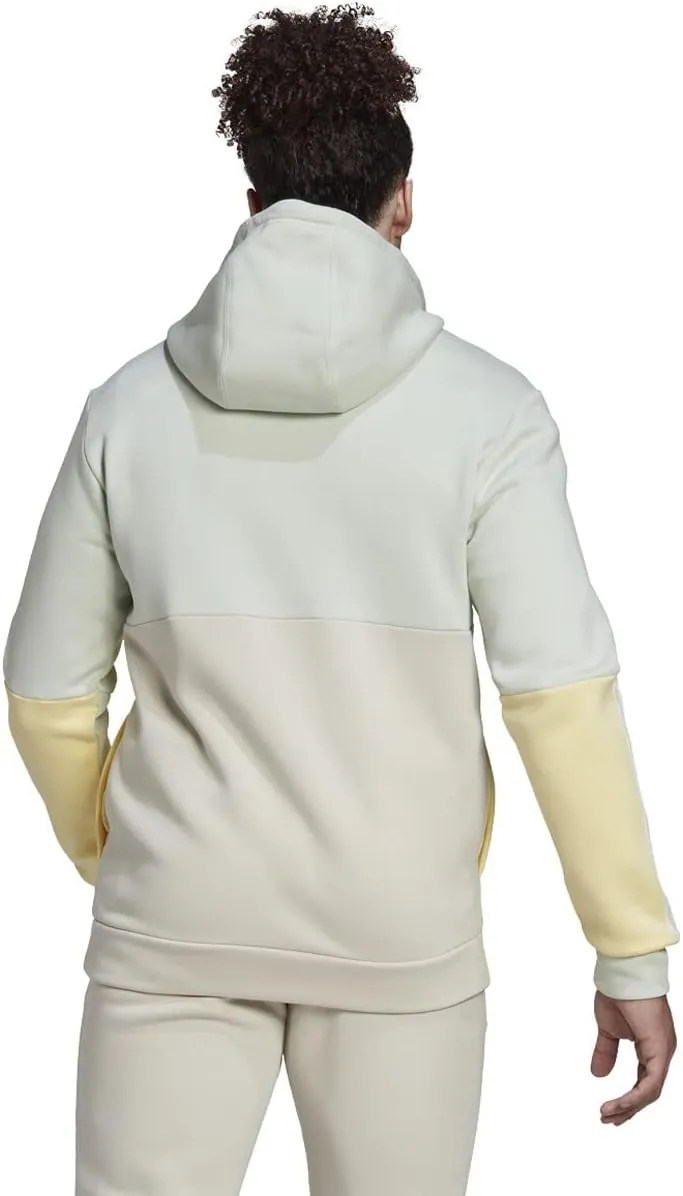 adidas Men's Essentials Colorblock Full Zip Hoodie