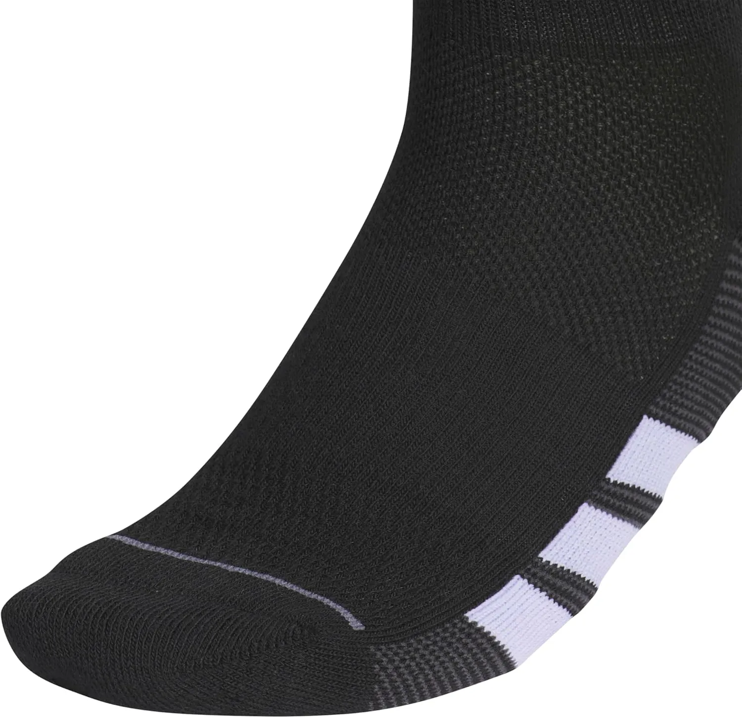 adidas Women's All Day Training Quarter Socks Athletic Performance Above the Ankle with Targeted Cushioning (3-Pair)