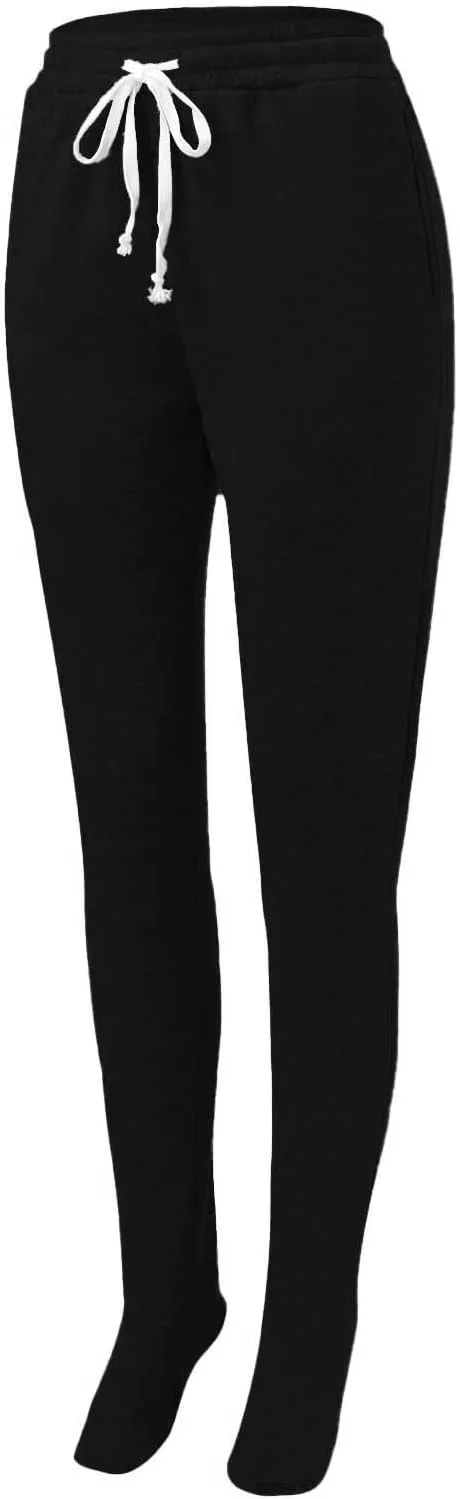 Adult Footed Sweatpants with Sherpa Fleece Lined Feet Soft and Warm Footing S-XXL