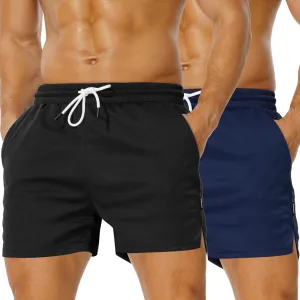 AIMPACT Mens Mesh Athletic Shorts Gym Athletic Workout Shorts for Men 5 Inch Running Shorts with Pocket