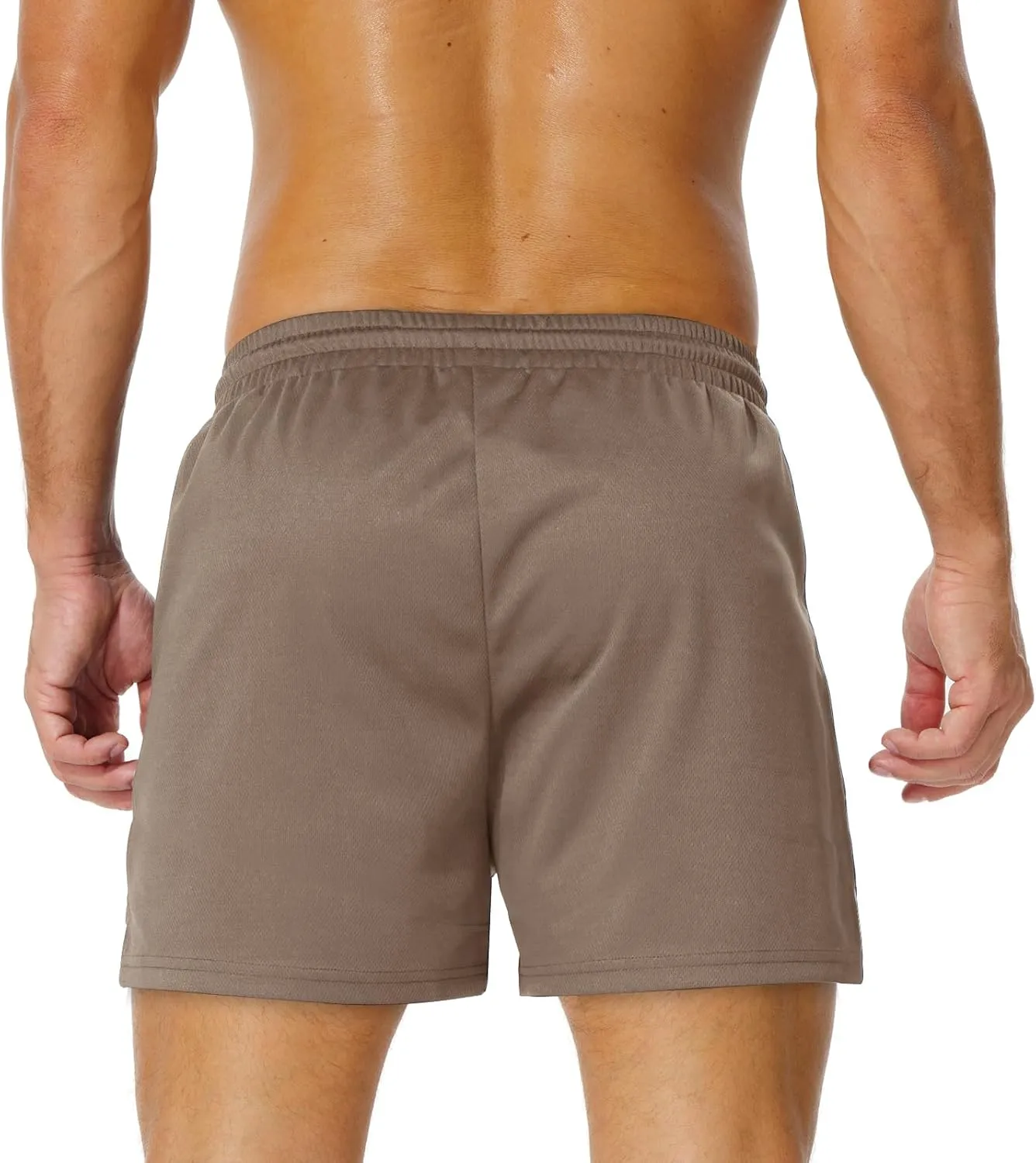 AIMPACT Mens Mesh Athletic Shorts Gym Athletic Workout Shorts for Men 5 Inch Running Shorts with Pocket
