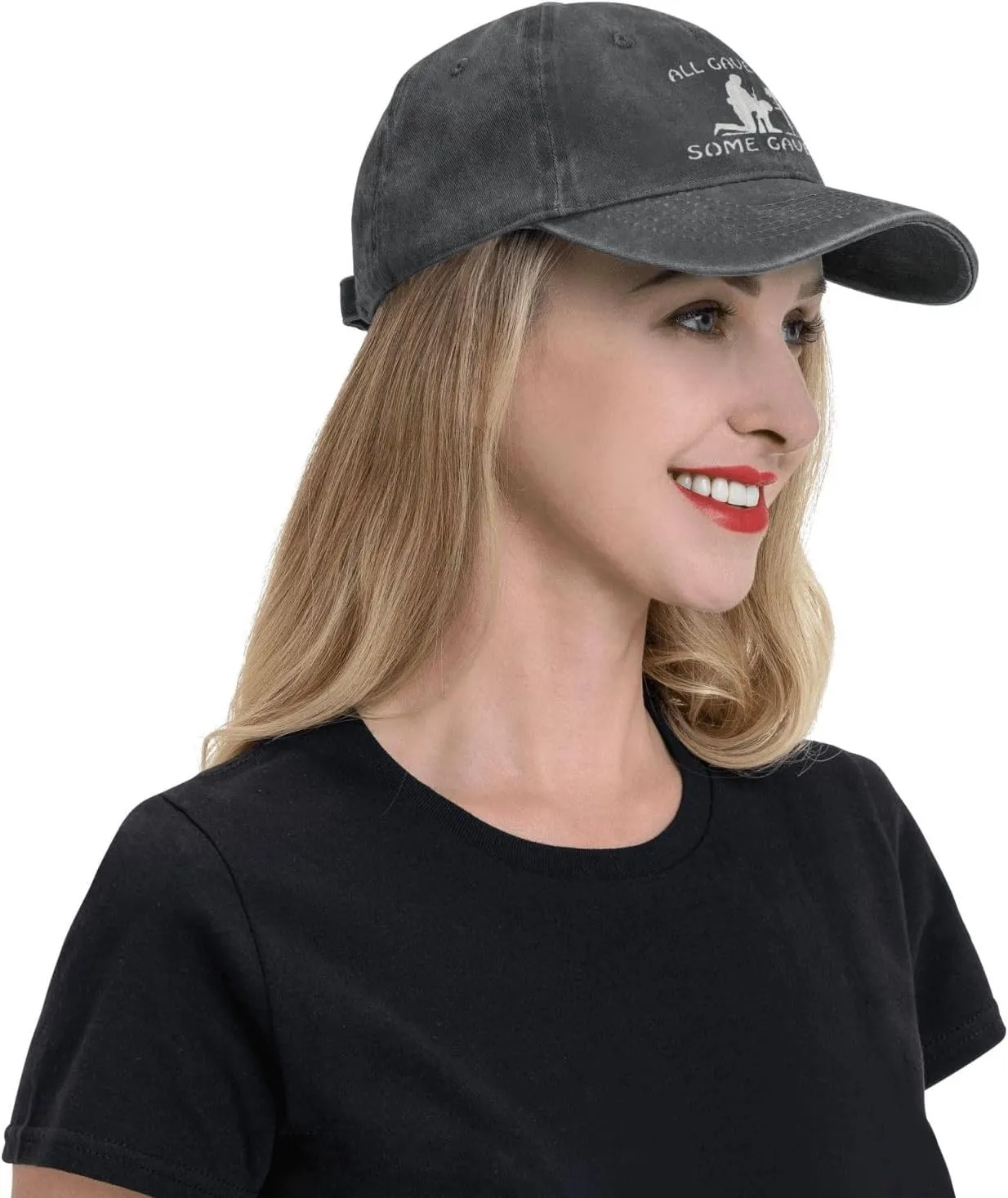All Gave Some Sunhat Distressed Washed Denim Cowboy Baseball Cap Fashion Dad Hat Men Women