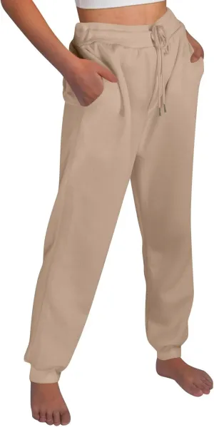 Baggy Sweatpants for Women Fleece Drawstring High Waisted Athletic Joggers Fall Comfy Lounge Pants with Pockets