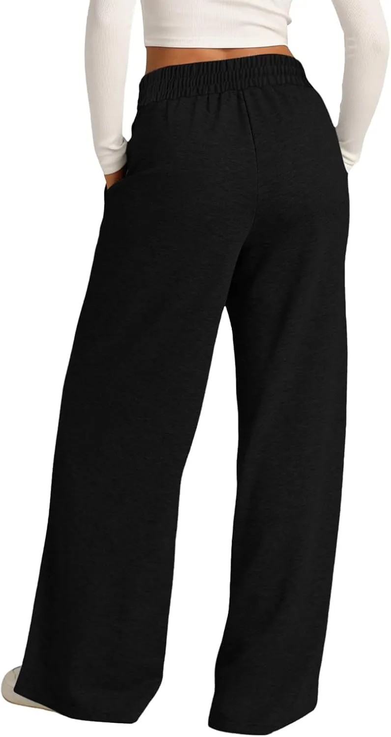 Baggy Sweatpants For Women Womens Sweatpants Baggy High Waisted Fall Pants Cinch Bottom Joggers with Pockets