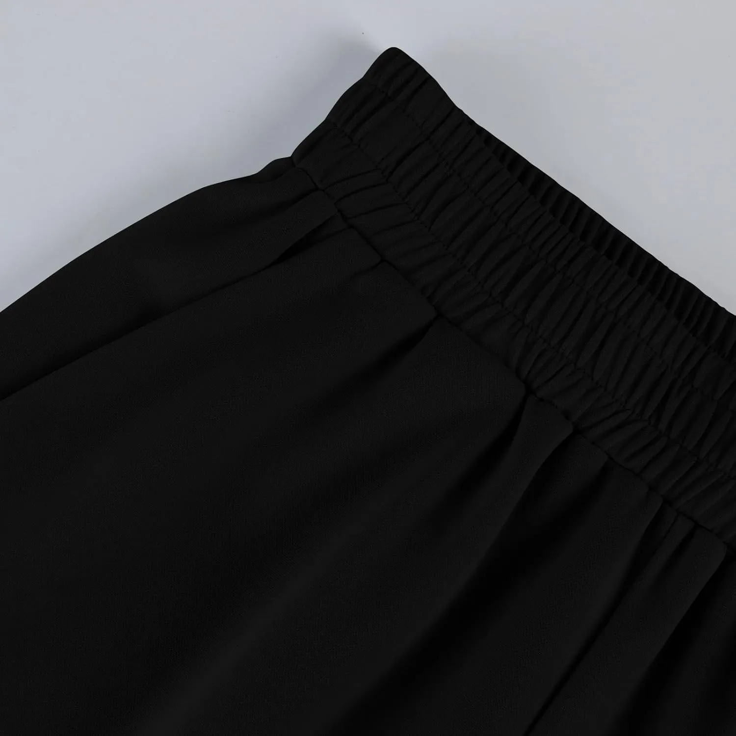 Baggy Wide Leg Sweatpants Casual Drawstring High Waisted Workout Pants with Pockets Lightweight Yoga Lounge Pants