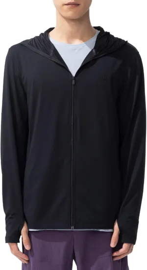 BENEUNDER Men's UPF 50  Sun Protection Lightweight Hoodie Jacket Long Sleeve Active Sun Shirts for Outdoor Hiking Workout