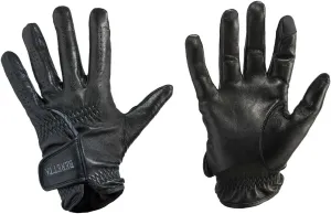 Beretta Unisex Leather Shooting Gloves with Touch-Screen Compatible Index Finger - Breathable Soft Thin Maximum Grip Adjustable Cuffs