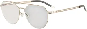 Blue Light Blocking Reading Glasses for Women Men 70S Style Double Bridge Oval Titanium Frame Computer Readers Glasses