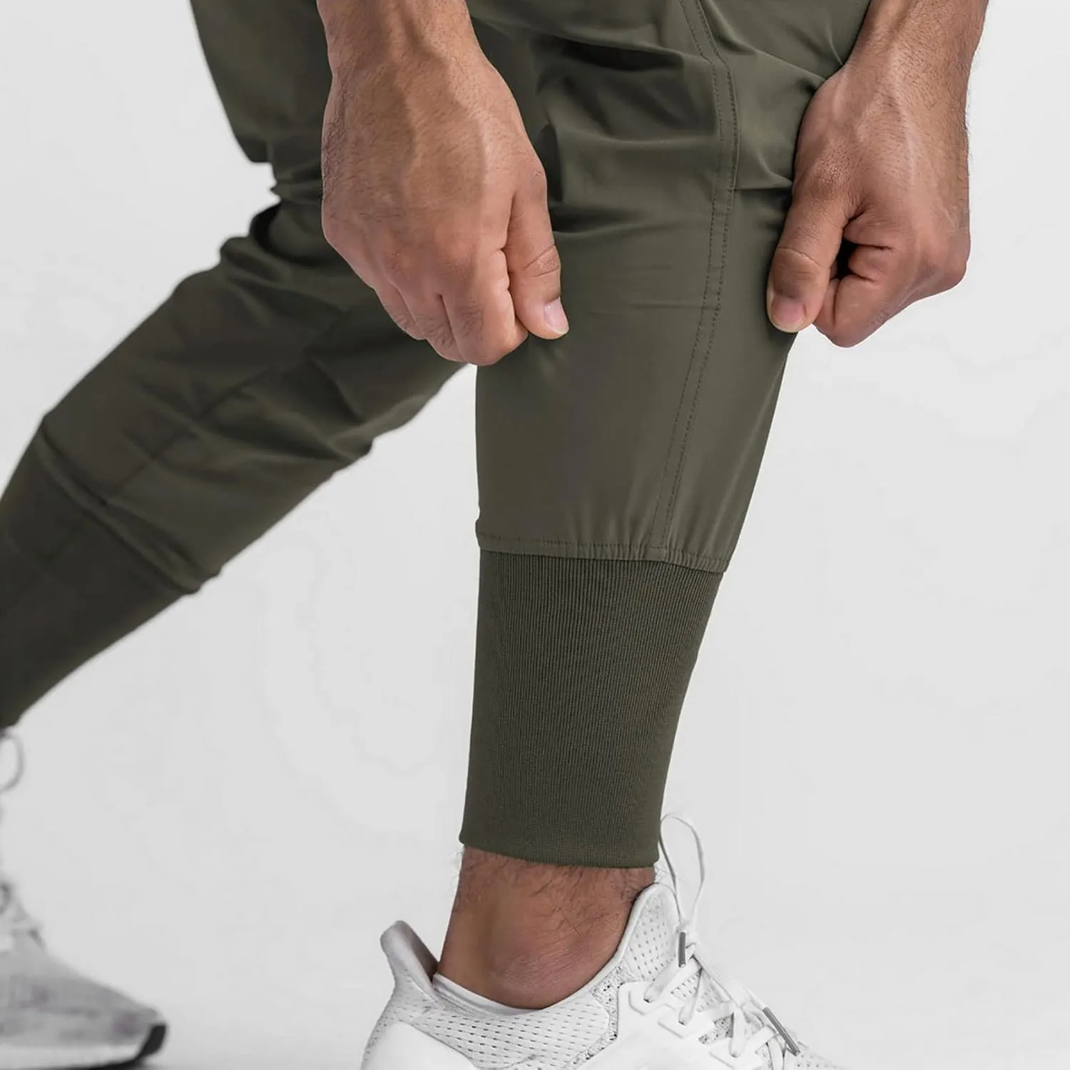 BOOMLEMON Mens Slim Cargo Jogger Pants Lightweight Workout Track Pants Athletic Gym Running Sweatpants with Pockets