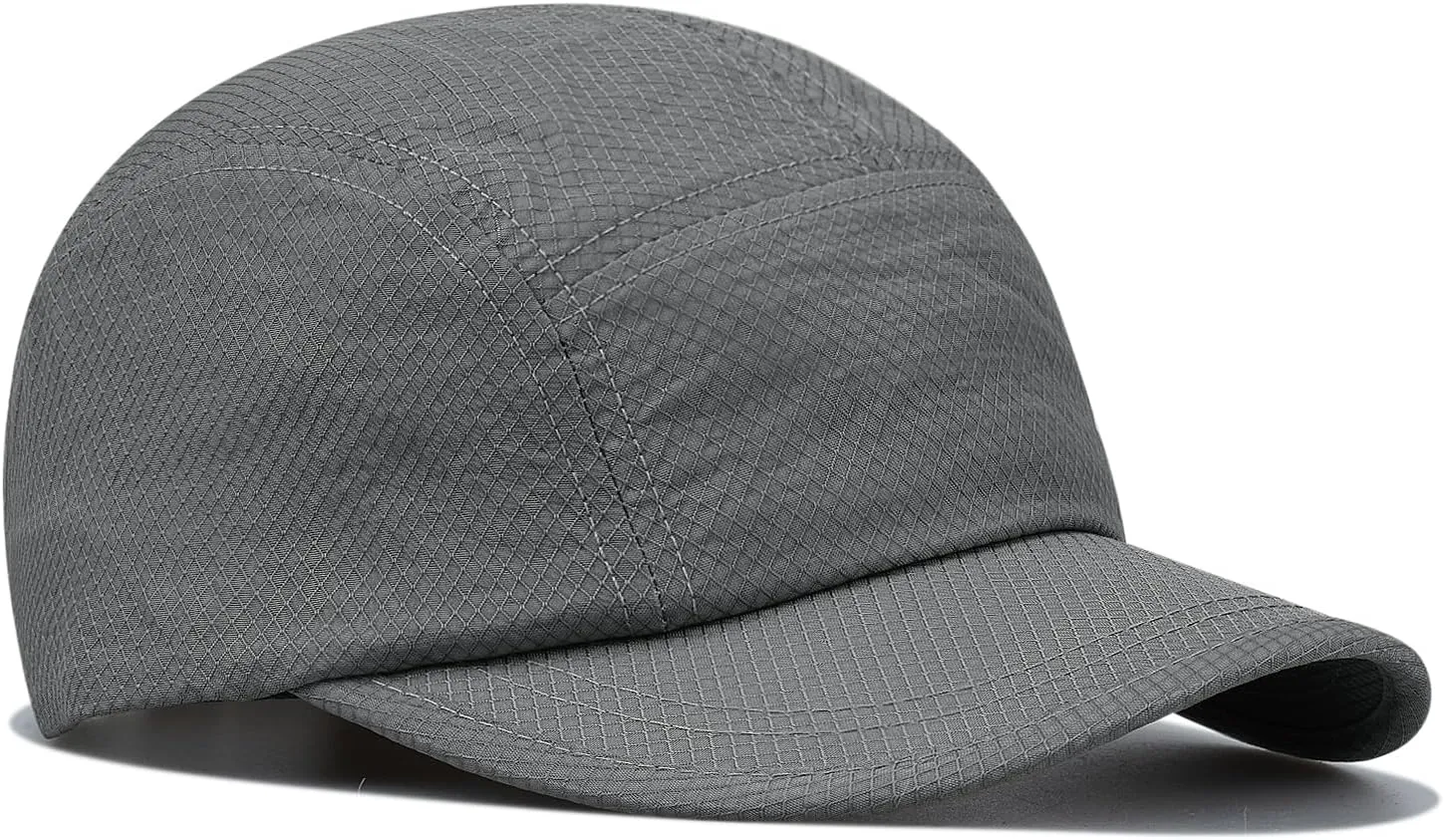 Clakllie Waterproof 5 Panel Hat Quick Dry Baseball Cap Solid Color Trucker Snapback Hats Unstructured Golf Dad Hat Camp Hat