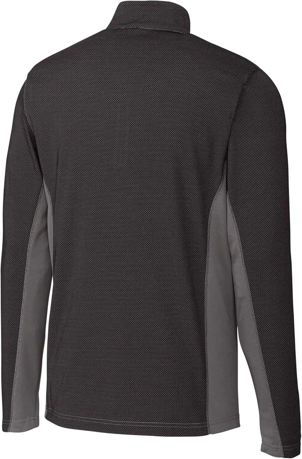 Clique Ice Pique Colorblock Mens Half Zip Tech Pullover