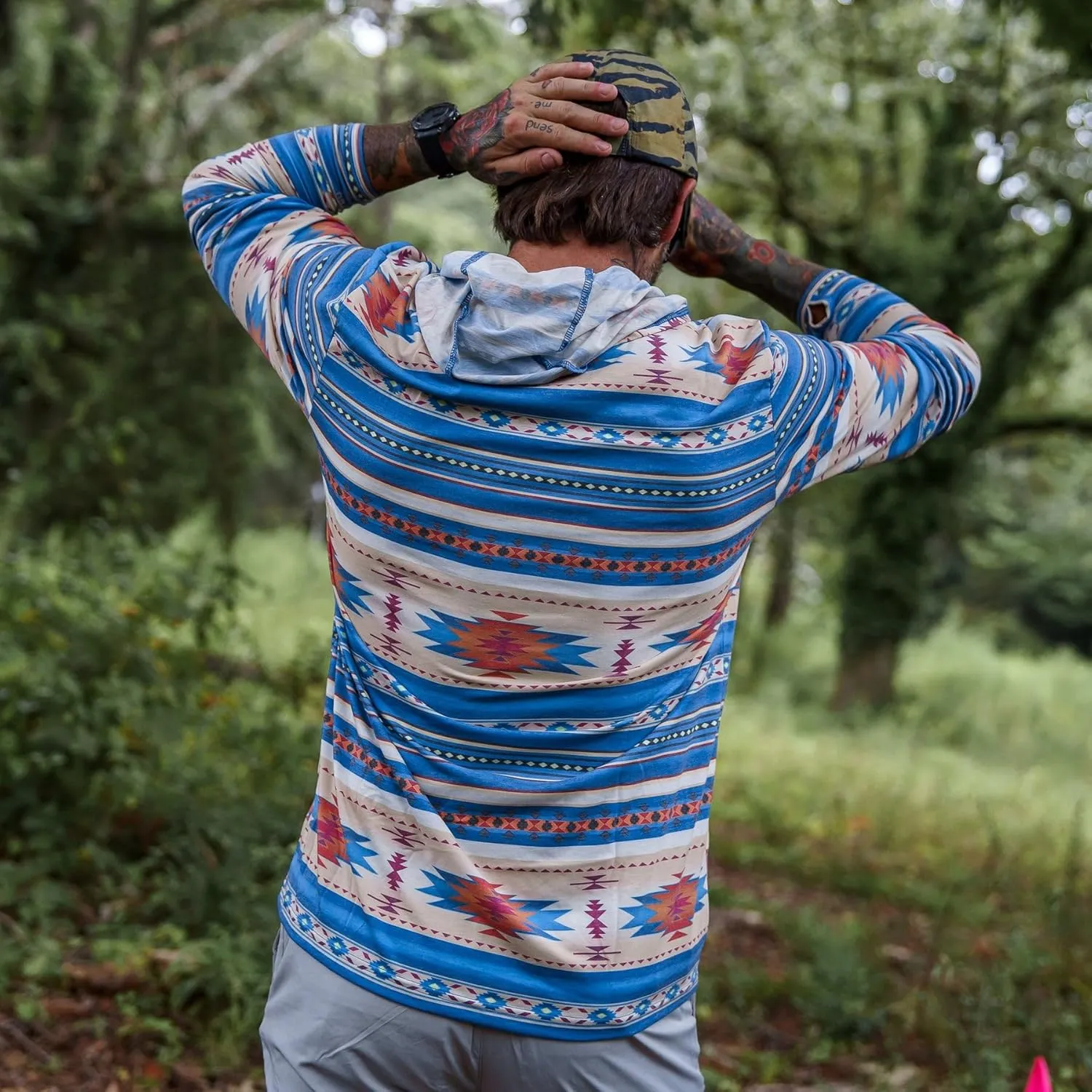 Combat Iron Fishing Shirts for Men Long Sleeve – Lightweight, Breathable Performance Hoodie, Quick-Dry, UPF 40  Protection