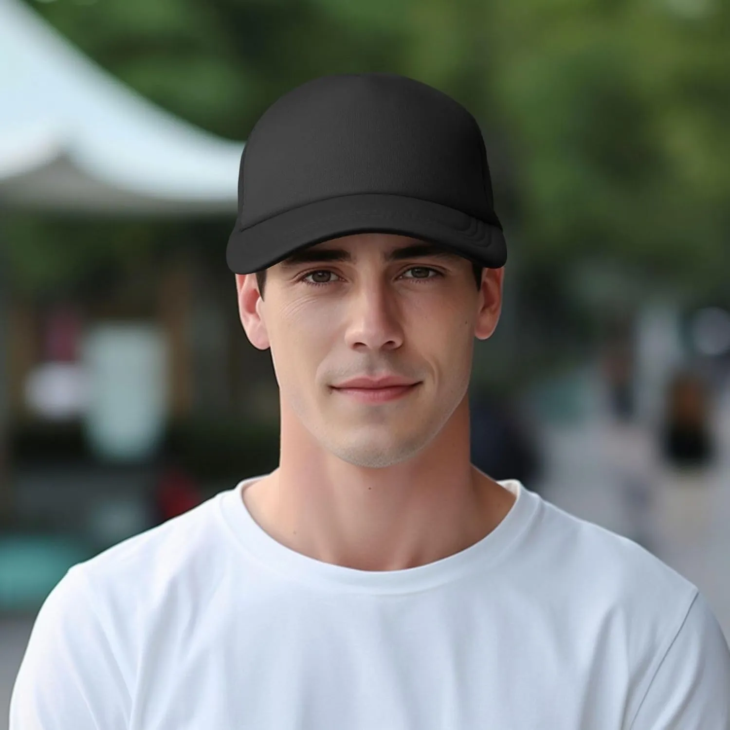 Custom Baseball Cap Add Text Logo Design Your Own Mesh Baseball Cap Trucker Hats for Men Women