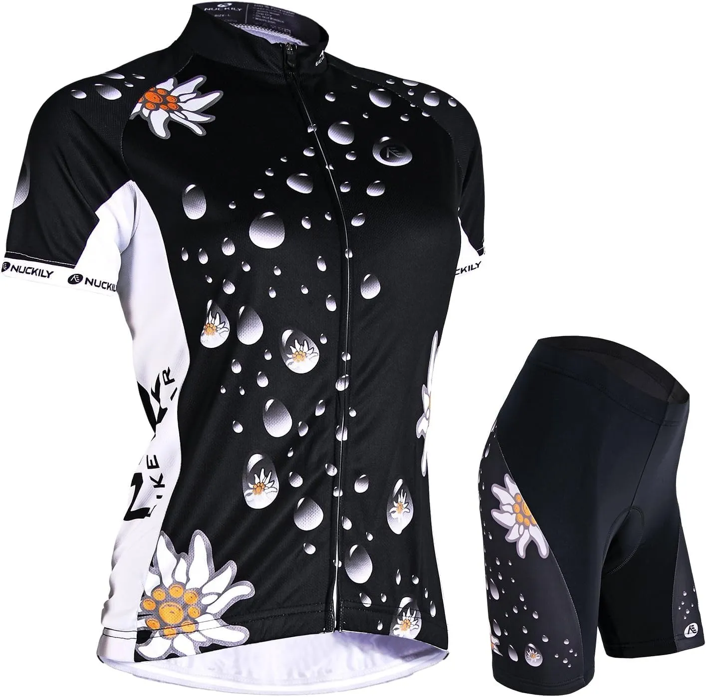 Cycling Jersey Women Short Sleeve Set Bike Shirt Jacket Top Padded Shorts Quick-Dry Mountain Riding Clothing Suits