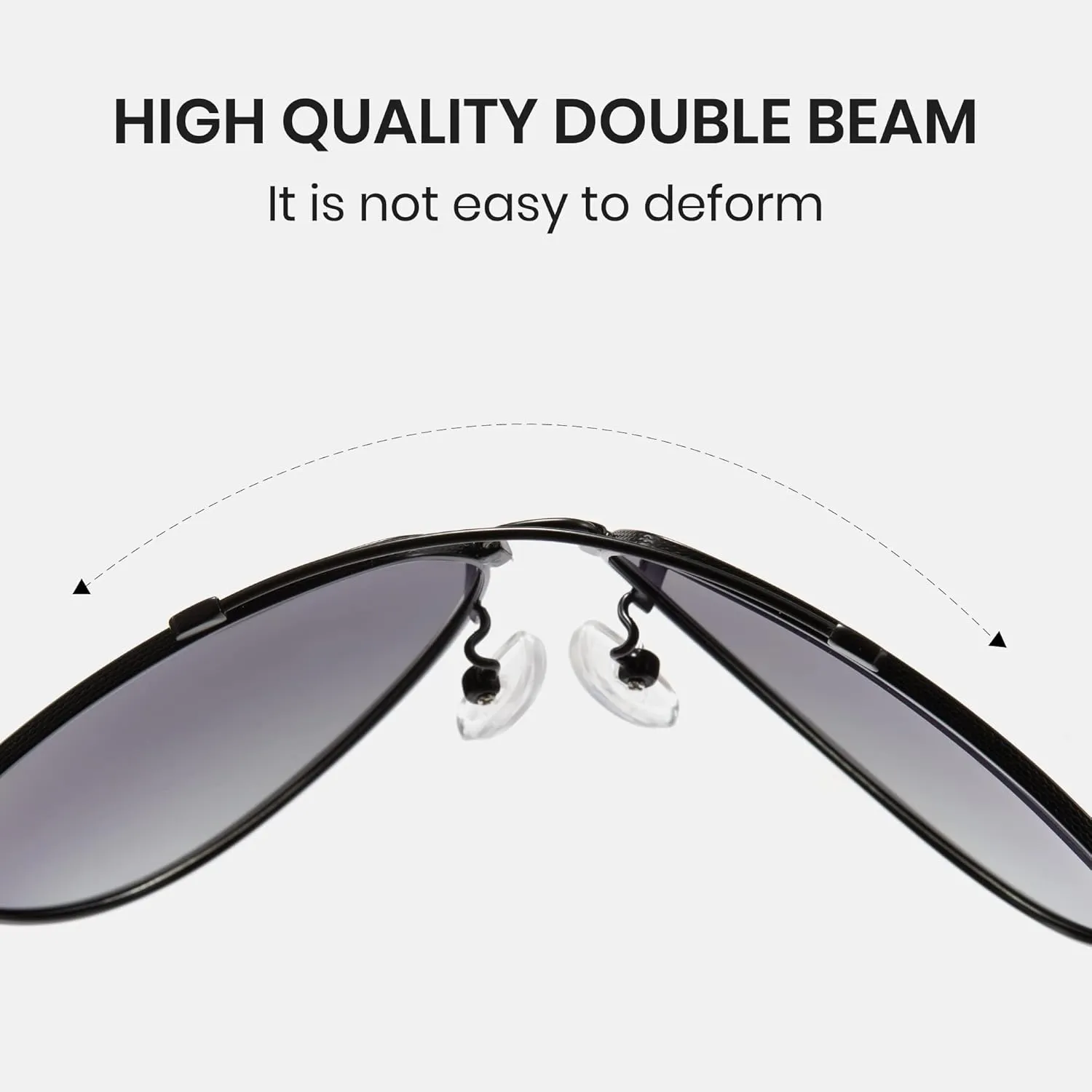 Cyxus Aviator Sunglasses For Men Polarized Men's Sunglasses With UV400 Protection Outdoor Sunglasses for Driving Fishing Golf