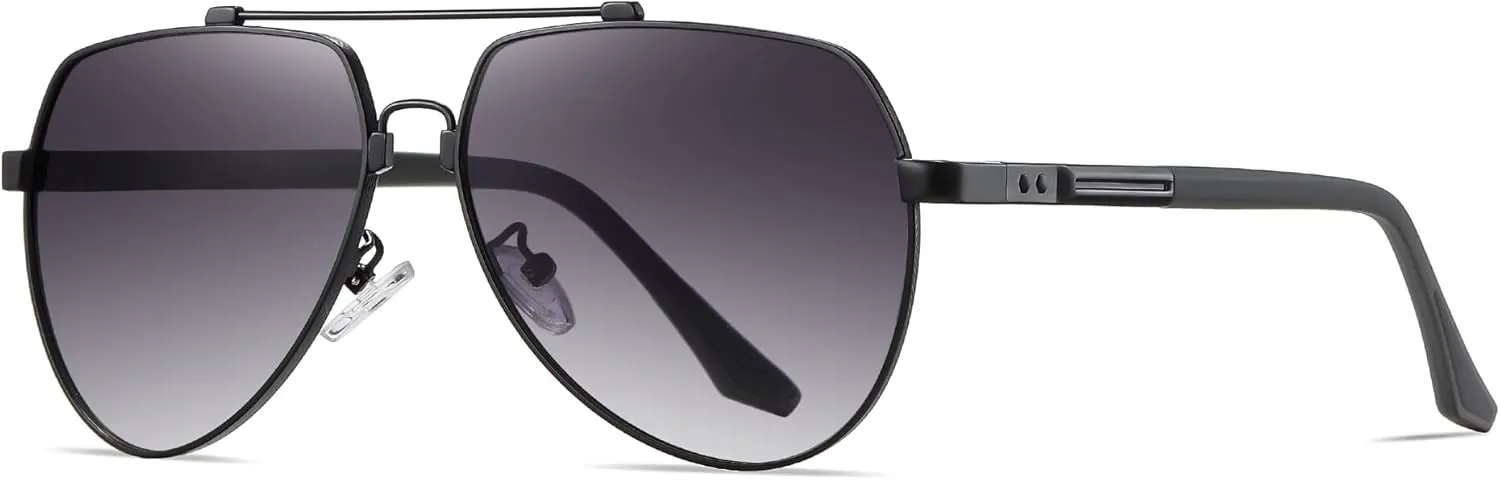 Cyxus Aviator Sunglasses For Men Polarized Men's Sunglasses With UV400 Protection Outdoor Sunglasses for Driving Fishing Golf