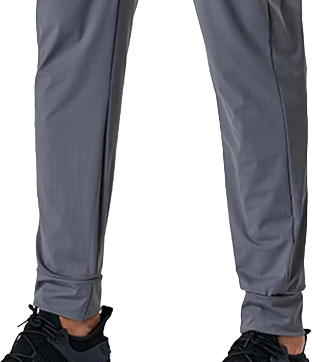 DGHM-JLMY Men's Lightweight Hiking Travel Pants Running Sports Pants Outdoor Joggers Sweatpants with Zipper Pockets