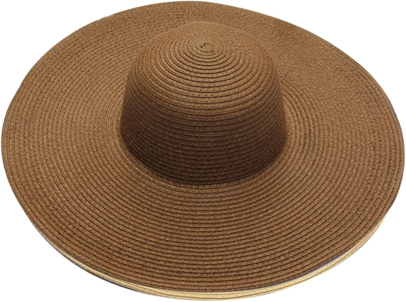 Fashion Wide Brim Straw Hats for Womens Summer Foldable Big Floppy Beach Sun Hats Ladies UV UPF 50  Vacation Outdoor Caps