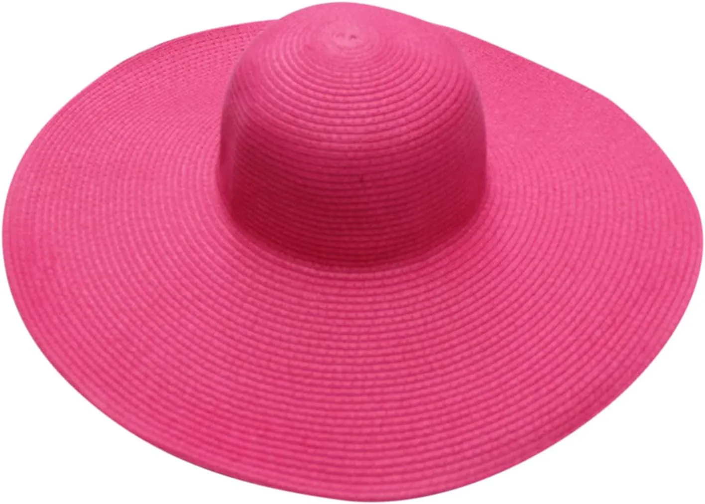 Fashion Wide Brim Straw Hats for Womens Summer Foldable Big Floppy Beach Sun Hats Ladies UV UPF 50  Vacation Outdoor Caps