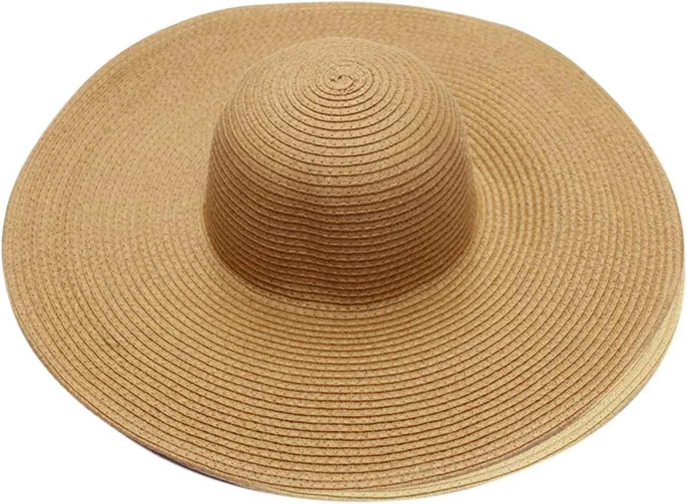 Fashion Wide Brim Straw Hats for Womens Summer Foldable Big Floppy Beach Sun Hats Ladies UV UPF 50  Vacation Outdoor Caps