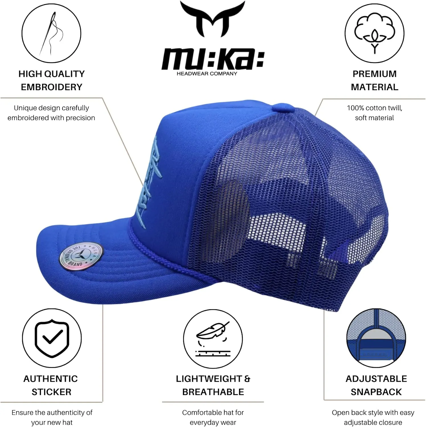 Foam Front Rope Trucker Hats Women Men Streetwear Trucker Hat Mesh Back Baseball Cap Adjustable Snapback