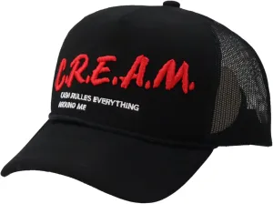 Foam Front Rope Trucker Hats Women Men Streetwear Trucker Hat Mesh Back Baseball Cap Adjustable Snapback