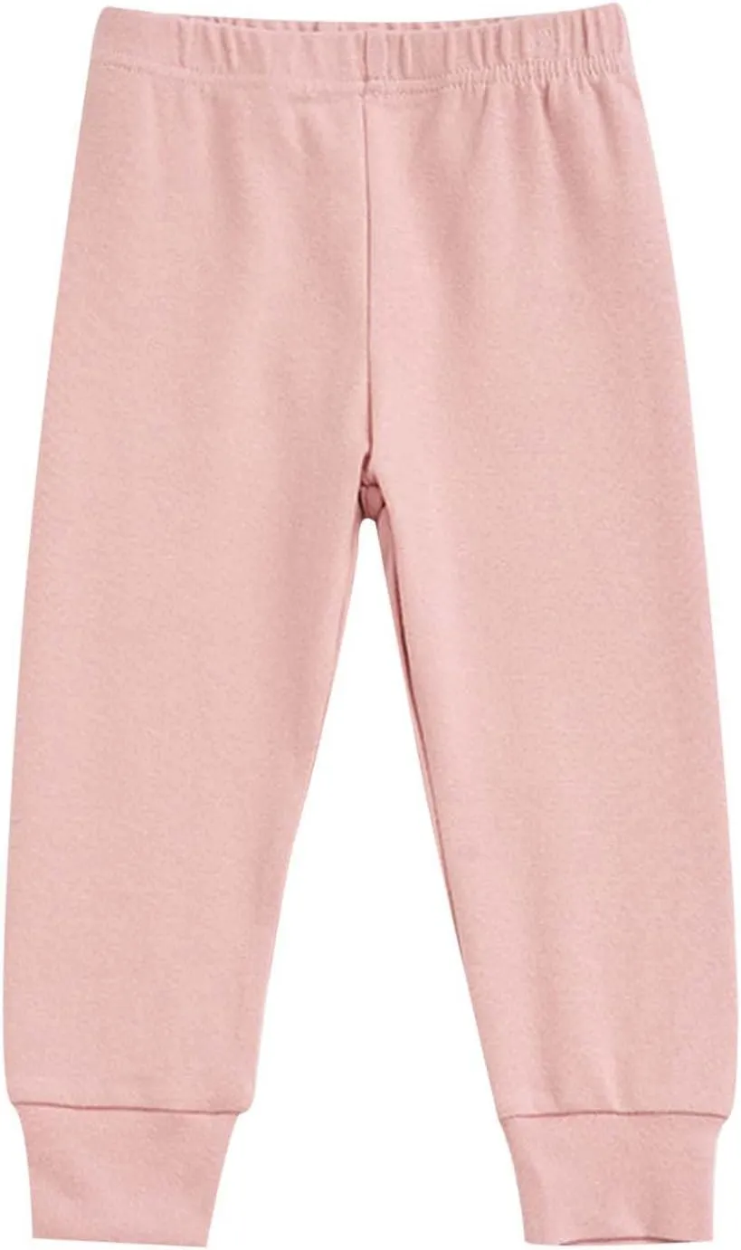 FZVYD Joggers for Boys & Girls Soft Toddler Sweatpants Baby Boy Pants Elastic Waist Cotton Athletic Casual Workout Trousers