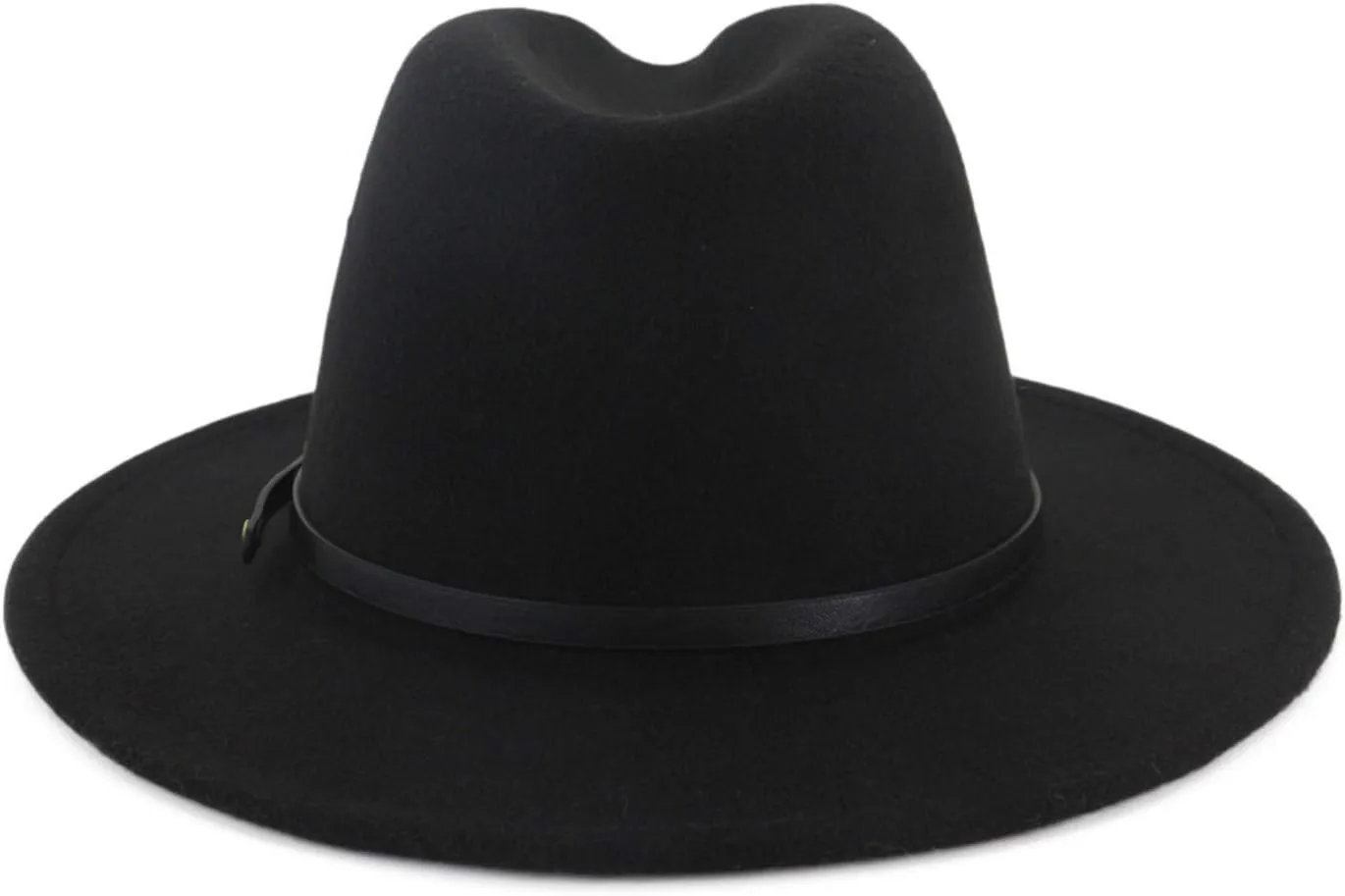 Hat Flat Brim Cowboy Hat for Men and Women Wide Brim Sun Hat Western Style Cowboy Hat