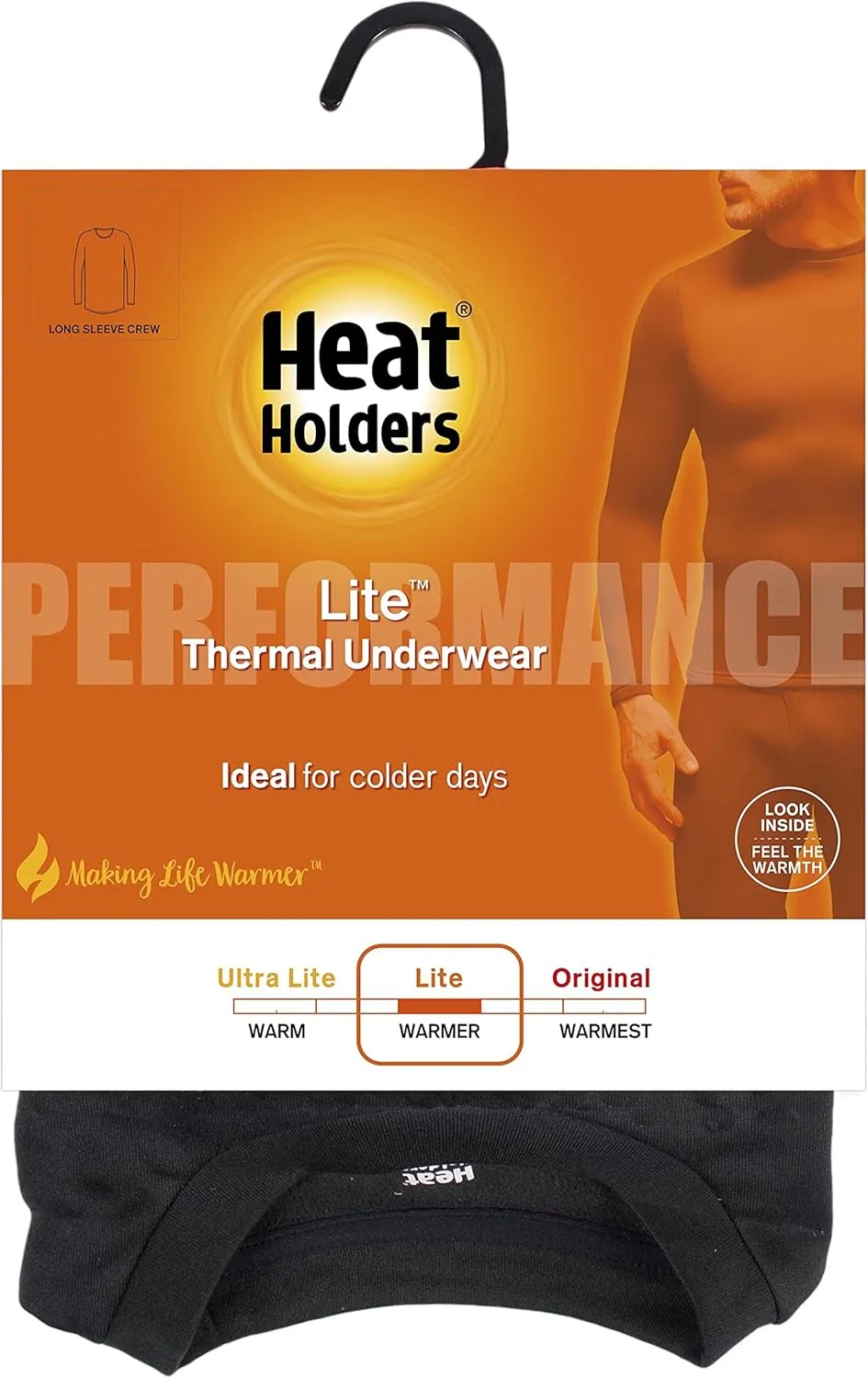 HEAT HOLDERS - Mens Winter Warm Thermal Long Sleeve Top | Base Layer