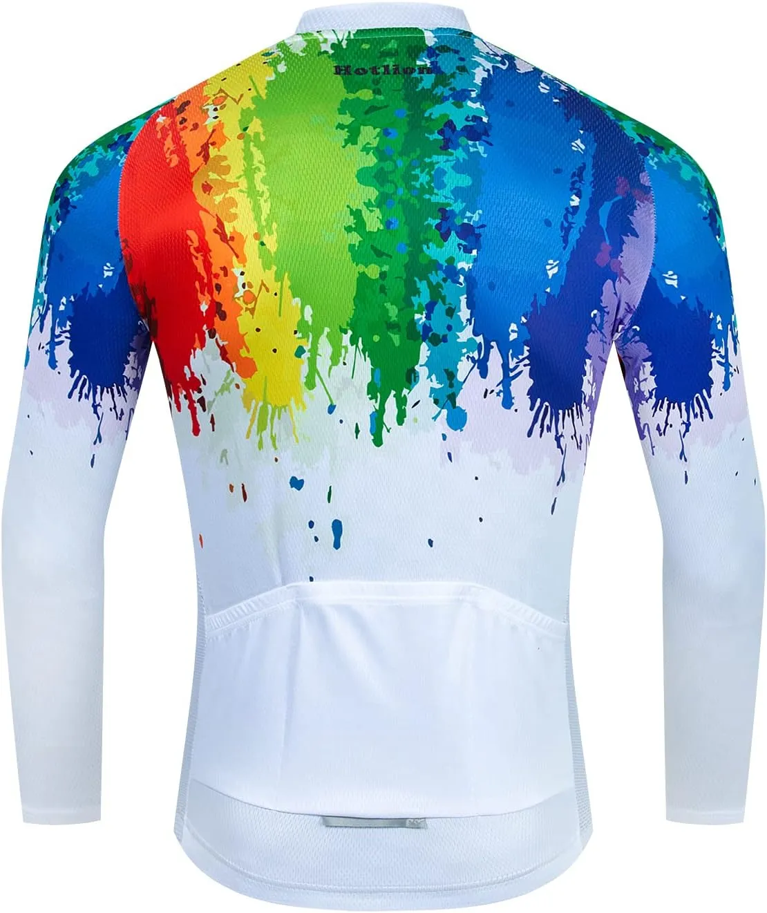Hotlion Men's Cycling Jersey Long Sleeve Bike Shirt Top MTB Jacket Bicycle Clothing