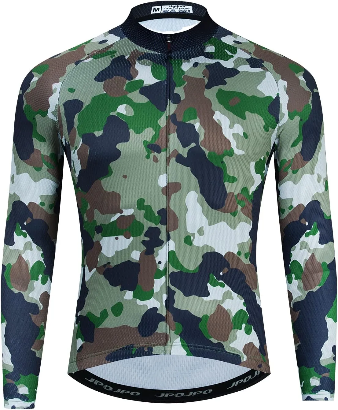 Hotlion Men's Cycling Jersey Long Sleeve Bike Shirt Top MTB Jacket Bicycle Clothing