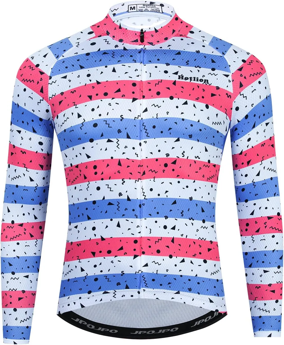 Hotlion Men's Cycling Jersey Long Sleeve Bike Shirt Top MTB Jacket Bicycle Clothing