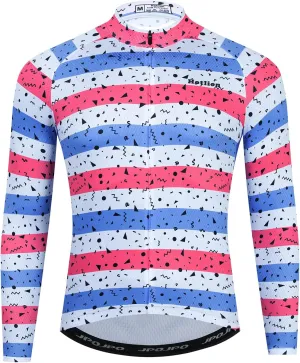 Hotlion Men's Cycling Jersey Long Sleeve Bike Shirt Top MTB Jacket Bicycle Clothing