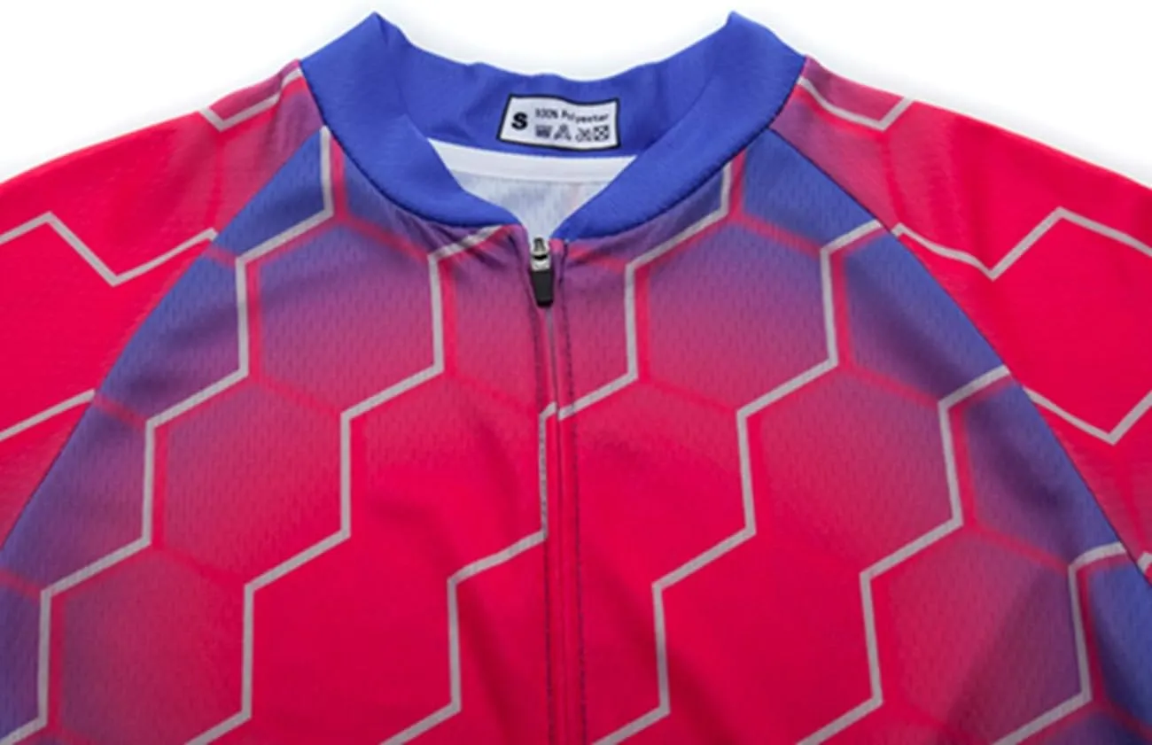 Hotlion Women's Cycling Jersey Short Sleeve Bike Shirt MTB Bicycle Clothing