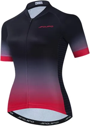 Hotlion Women's Cycling Jersey Short Sleeve Bike Shirt MTB Bicycle Clothing