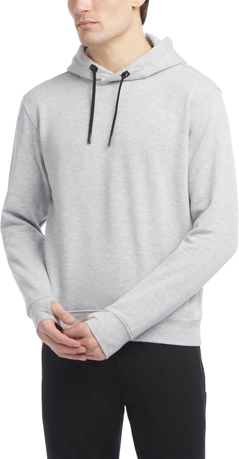 Jockey Men's Cozy Fleece Pullover Hoodie with Zipper Pockets