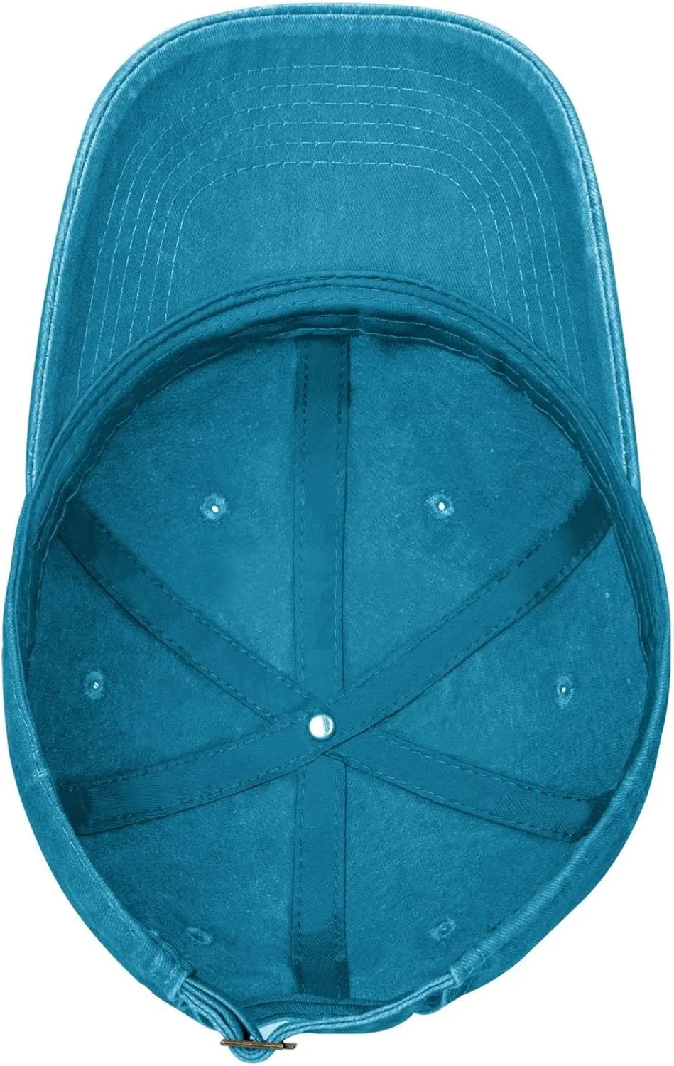 Keep Calm and Go Metal Detecting Sunhat Distressed Washed Denim Cowboy Baseball Cap Funny Trucker Hat Men Women