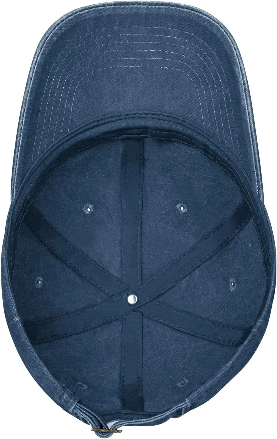Keep Calm and Go Metal Detecting Sunhat Distressed Washed Denim Cowboy Baseball Cap Funny Trucker Hat Men Women