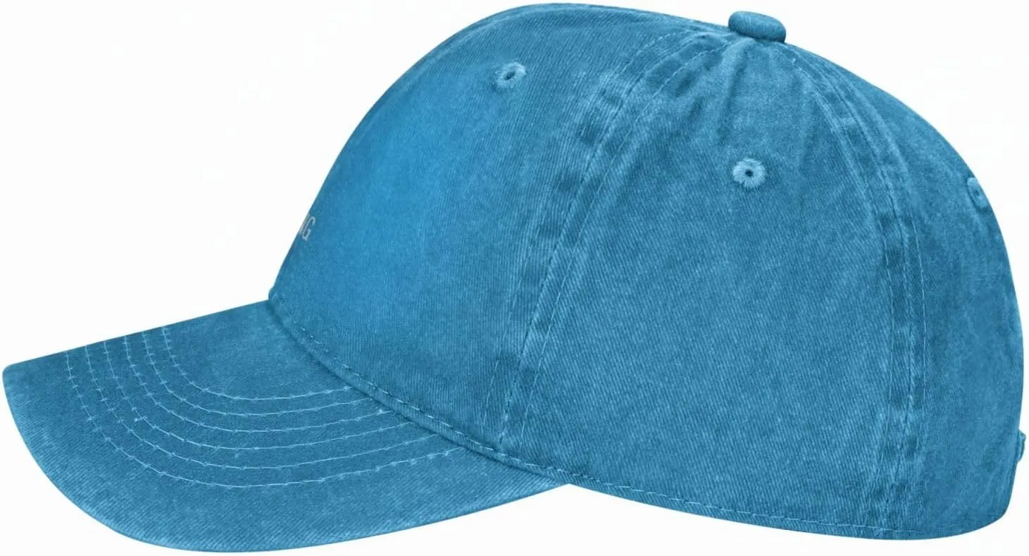 Keep Calm and Go Metal Detecting Sunhat Distressed Washed Denim Cowboy Baseball Cap Funny Trucker Hat Men Women