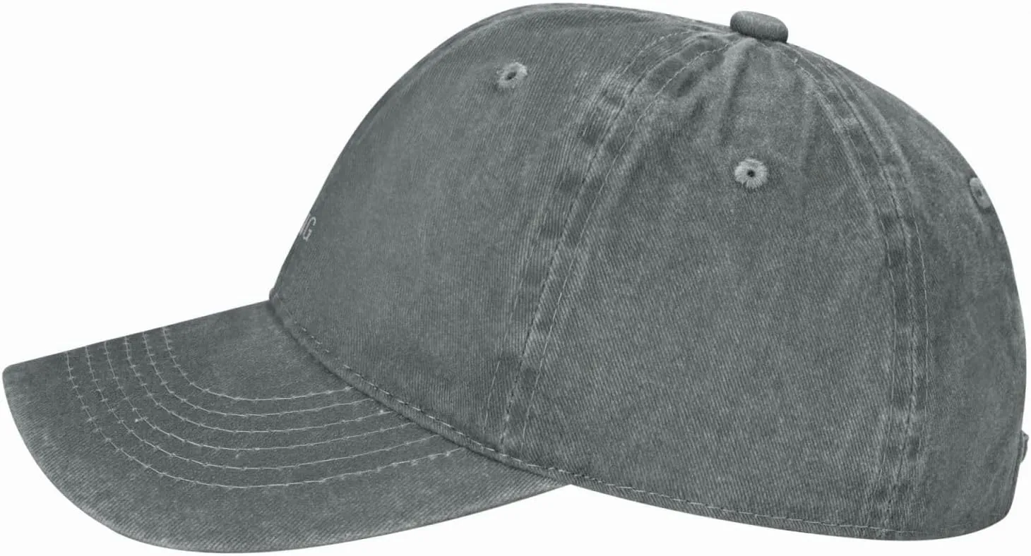 Keep Calm and Go Metal Detecting Sunhat Distressed Washed Denim Cowboy Baseball Cap Funny Trucker Hat Men Women