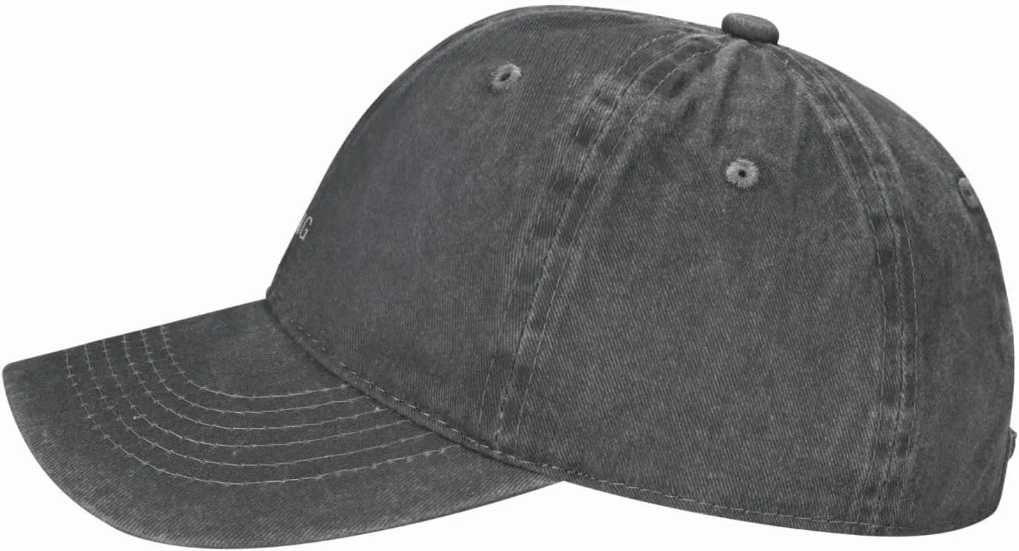 Keep Calm and Go Metal Detecting Sunhat Distressed Washed Denim Cowboy Baseball Cap Funny Trucker Hat Men Women