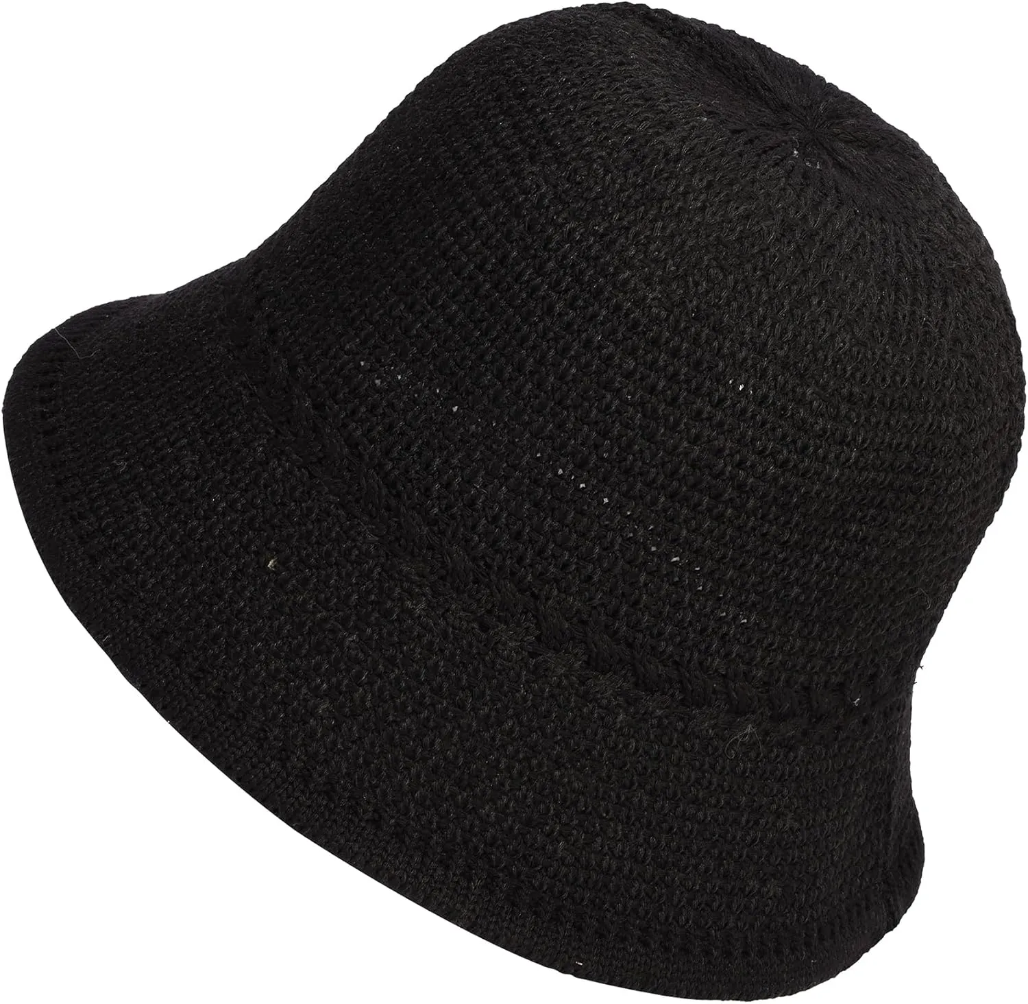 Khaki Mesh Woven Foldable Packable Crochet Beach Hats for Women Summer Hat, Floppy Wide Brim Hats for Women