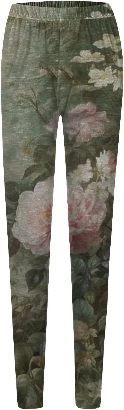 Leopard Print Leggings for Women Pattern Pants for Women Short Activewear for Women Leggings