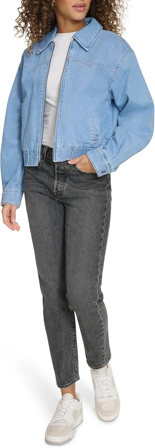 Levi's Women's Western Denim Bomber