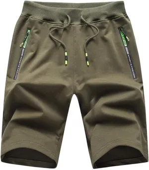 Maryia Mens Shorts Stylish Workout Gym Sports Athletic Quick Dry Running Pants Performance Basketball Activewear