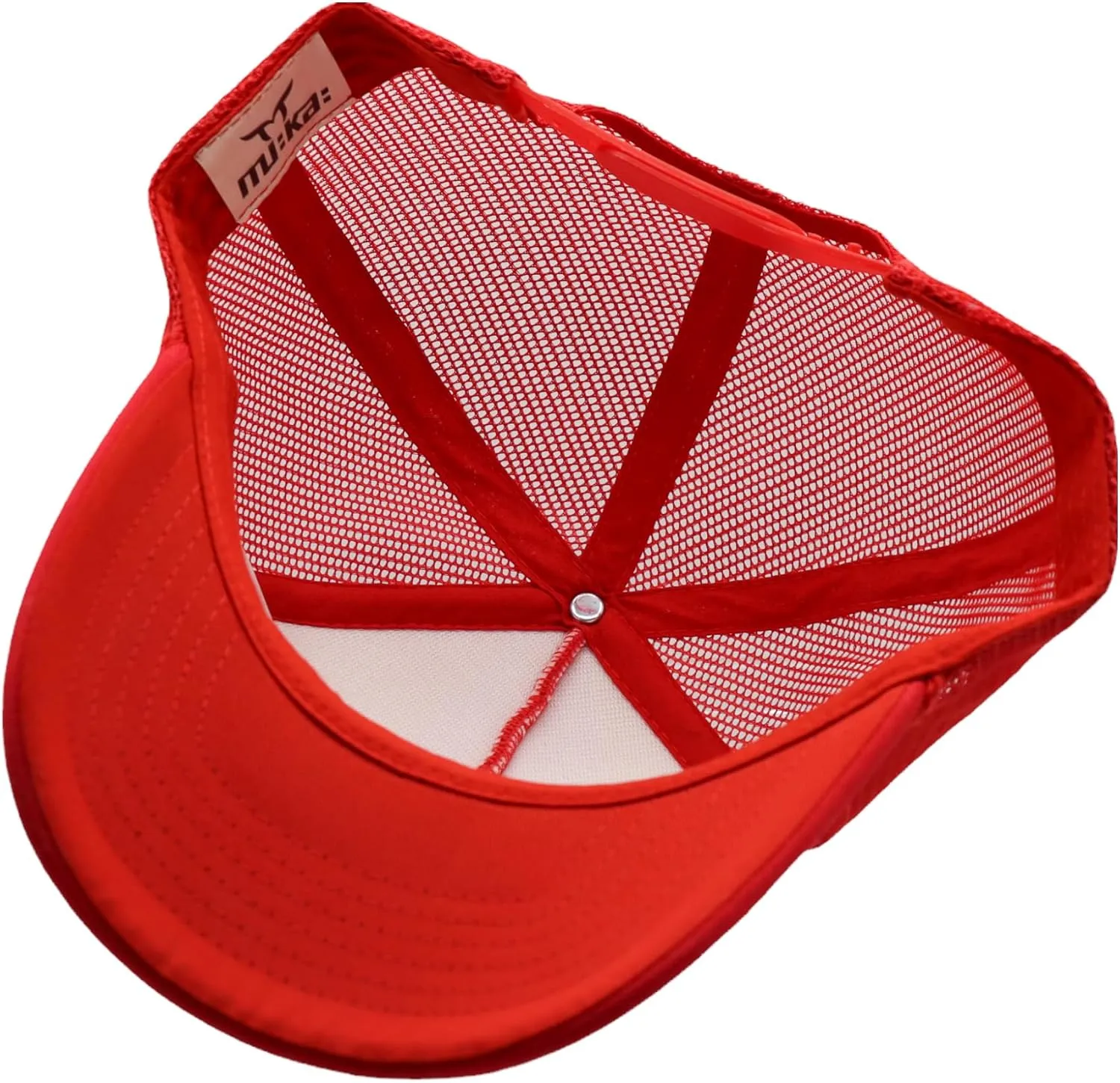 Muka Trucker Hats Women Men Streetwear Graphic Hats Trucker Hat Mesh Back Baseball Cap Adjustable Snapback Hat